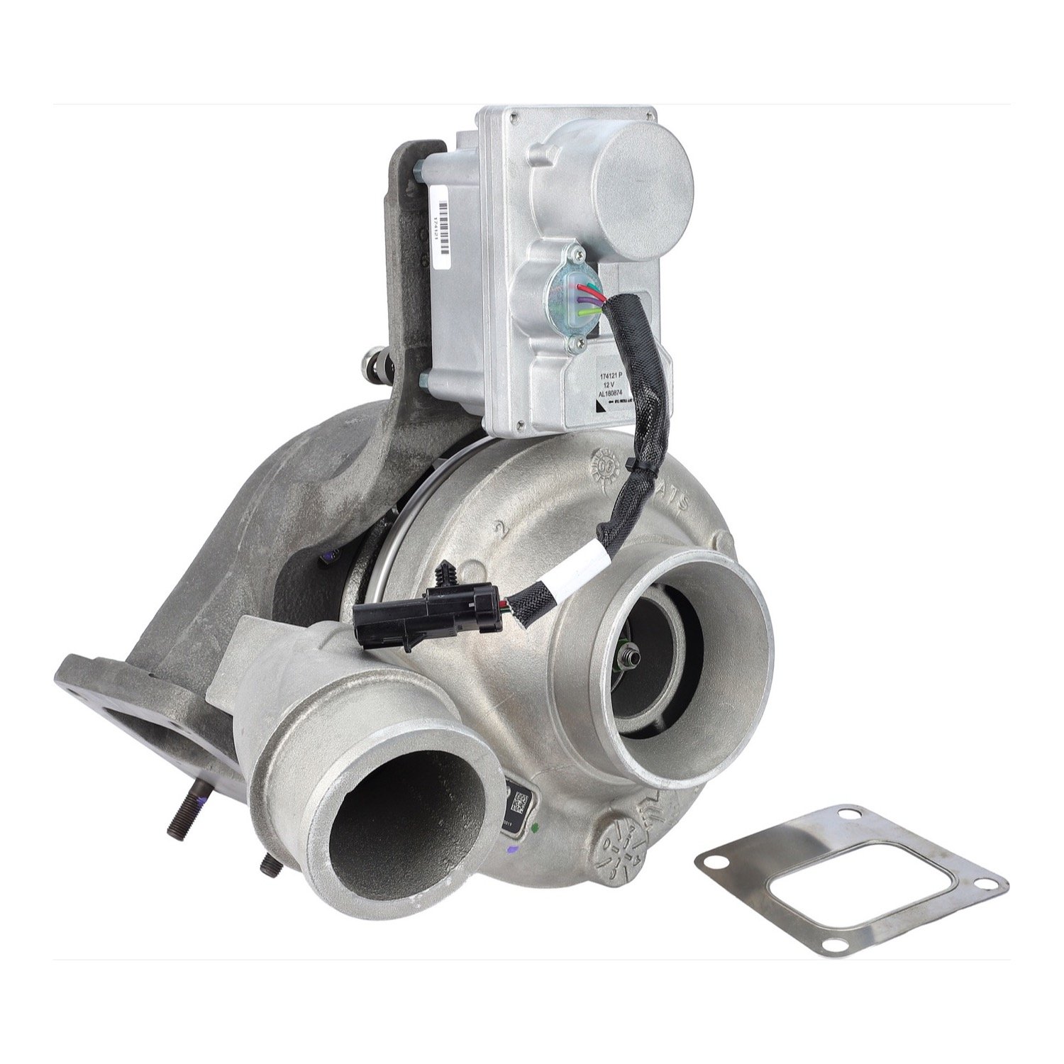 BorgWarner 479035 Navistar DT466/MaxxForce Remanufactured Turbo 7.6L with Actuat