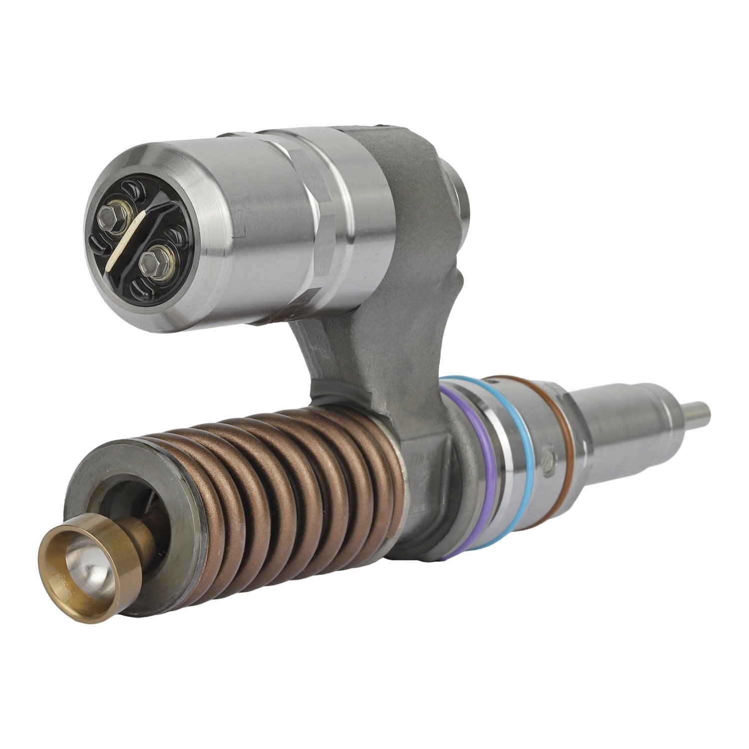 Bosch 0414701083 Electronic Unit Injector (EUI) for Case 335 and 340 articulated dump trucks, view 5