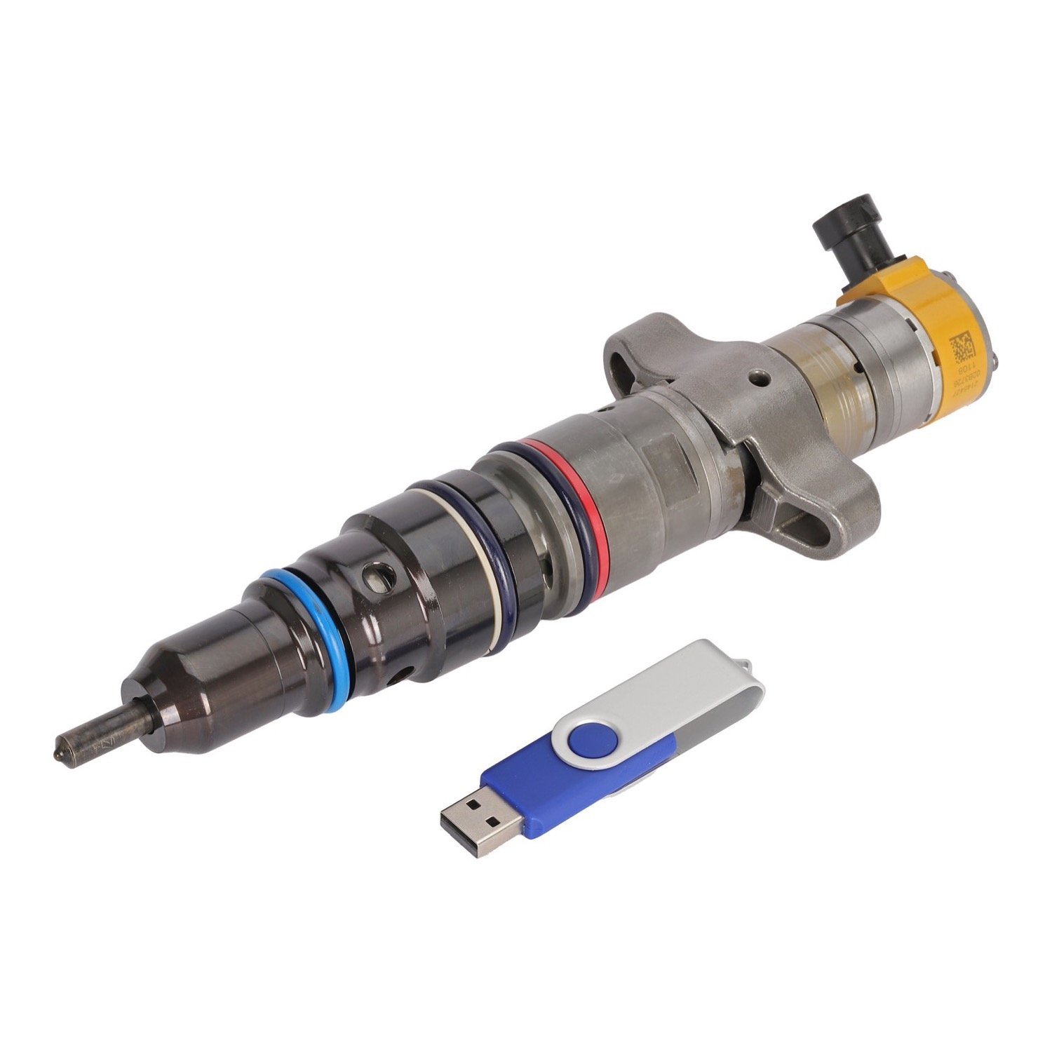 Alliant Power AP63945 Fuel Injector for Caterpillar C9 engines that use Cat injector 10R-9001, view 6