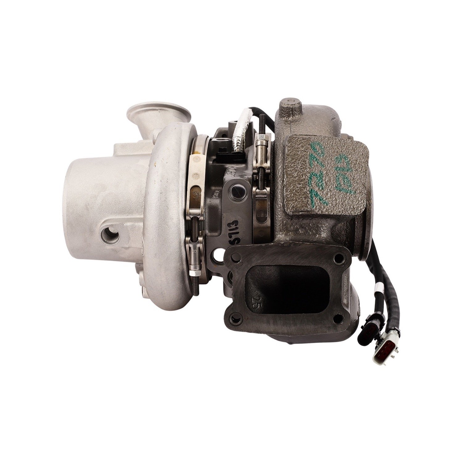 Holset 3786775HX Variable Geometry Turbocharger with Actuator for Cummins ISB 6.7L with the Holset HE351VE turbocharger, view