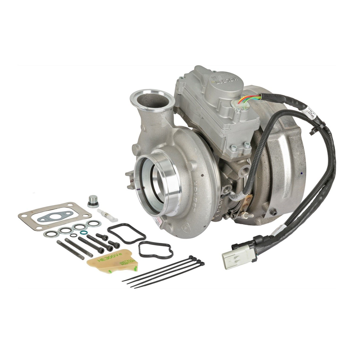 Holset 3786778HX HE351VE Variable Geometry Turbocharger with Actuator for Cummins ISB 6.7L in medium-duty trucks