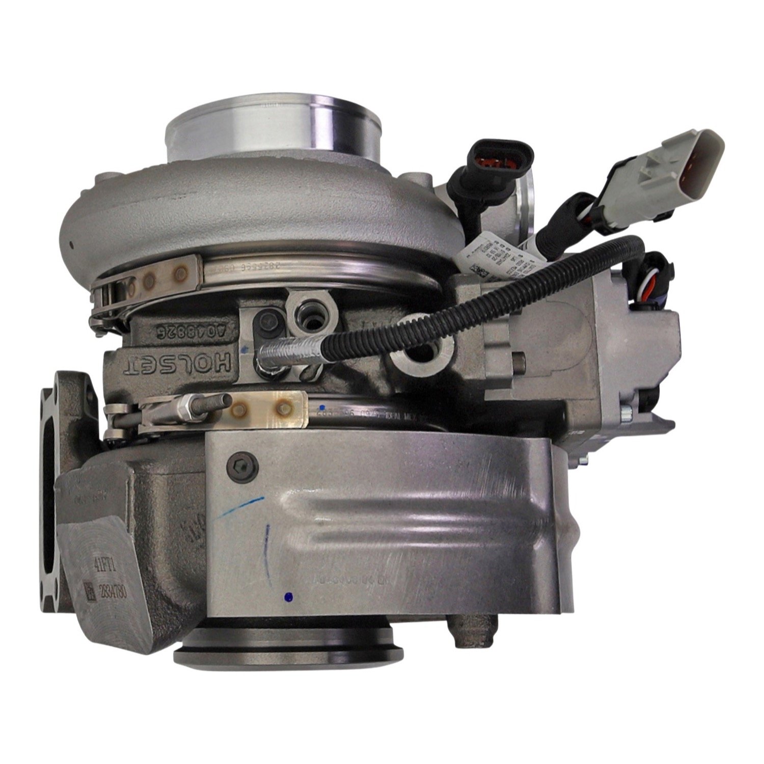 Holset 3786778H HE351VE Variable Geometry Turbocharger with Actuator for Cummins ISB 6.7L in medium-duty trucks, view 5