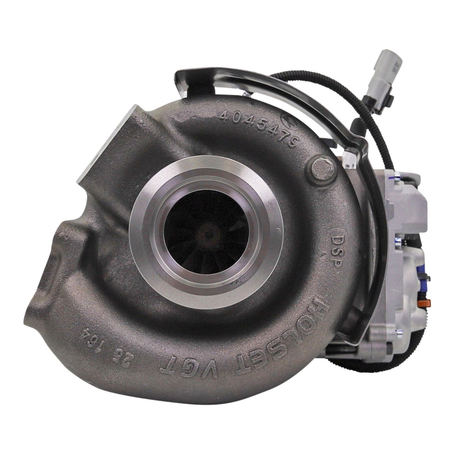 Holset 3786778H HE351VE Variable Geometry Turbocharger with Actuator for Cummins ISB 6.7L in medium-duty trucks, view 6