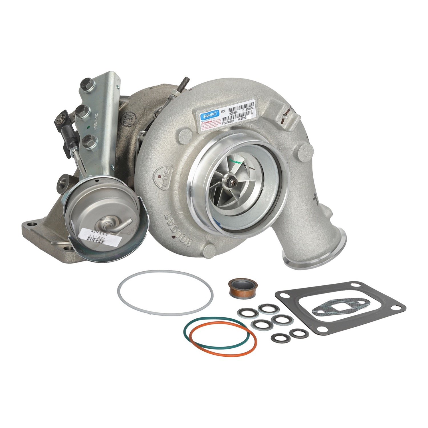 Holset 5500859H HE300WG Wastegated Turbocharger for Cummins ISX12 G natural gas engine with the Holset HE300WG wastegated tur