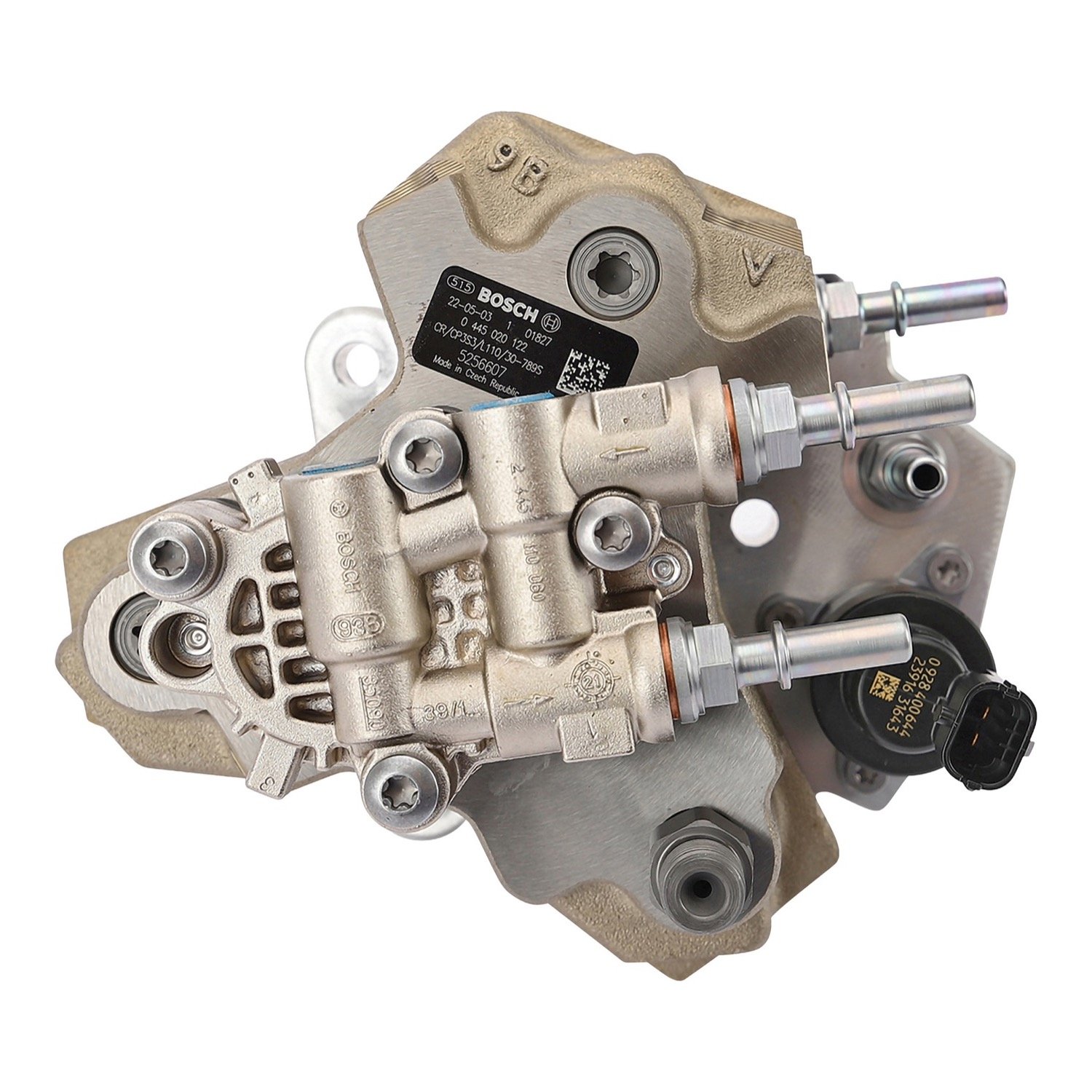 Bosch 0445020122 CP3 High-Pressure Fuel Pump for Cummins QSB4.5 and QSB6.7, view 2