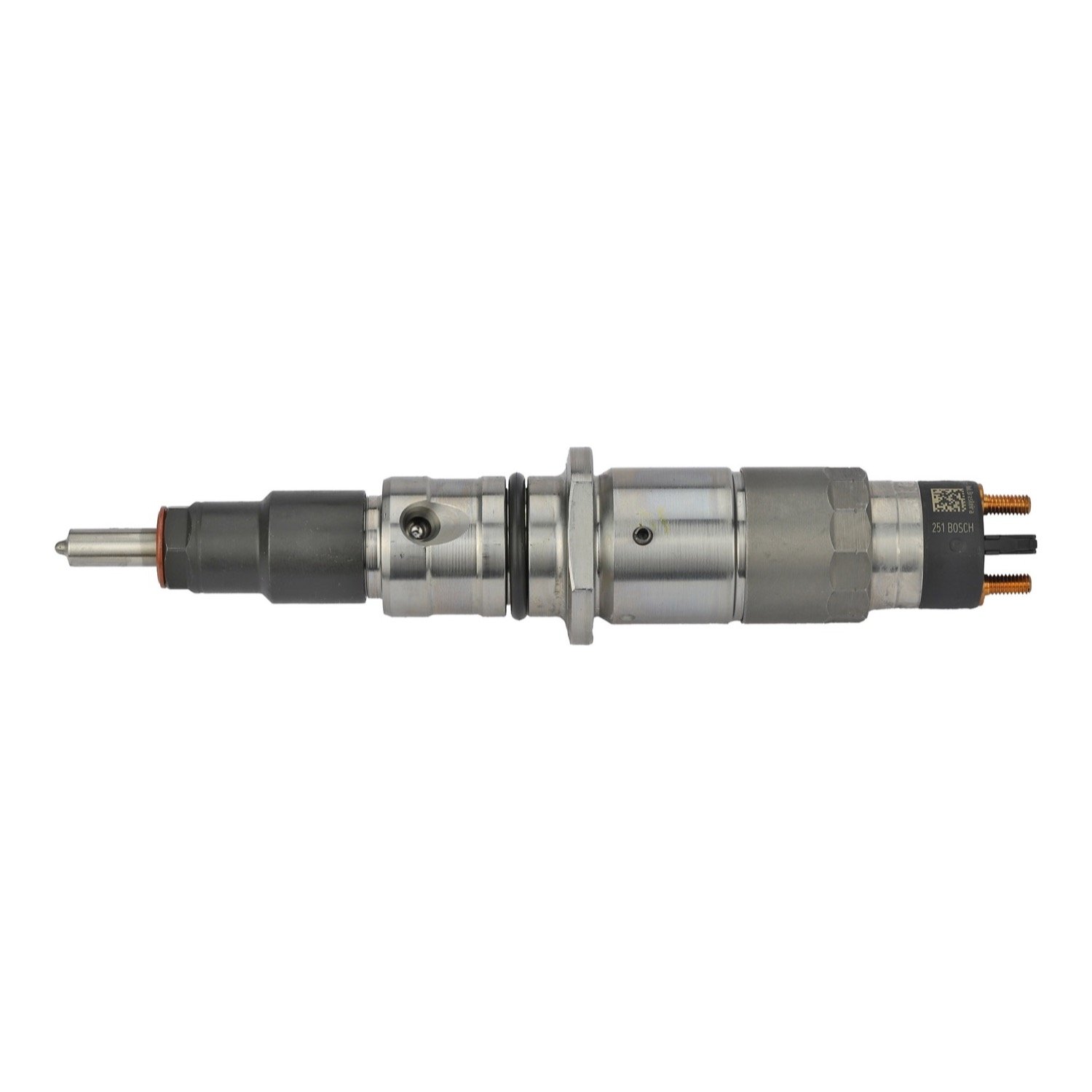 Bosch 0445120251 Common-Rail Fuel Injector for Cummins QSB6.7 industrial engines that call for Cummins injector 5263314, view
