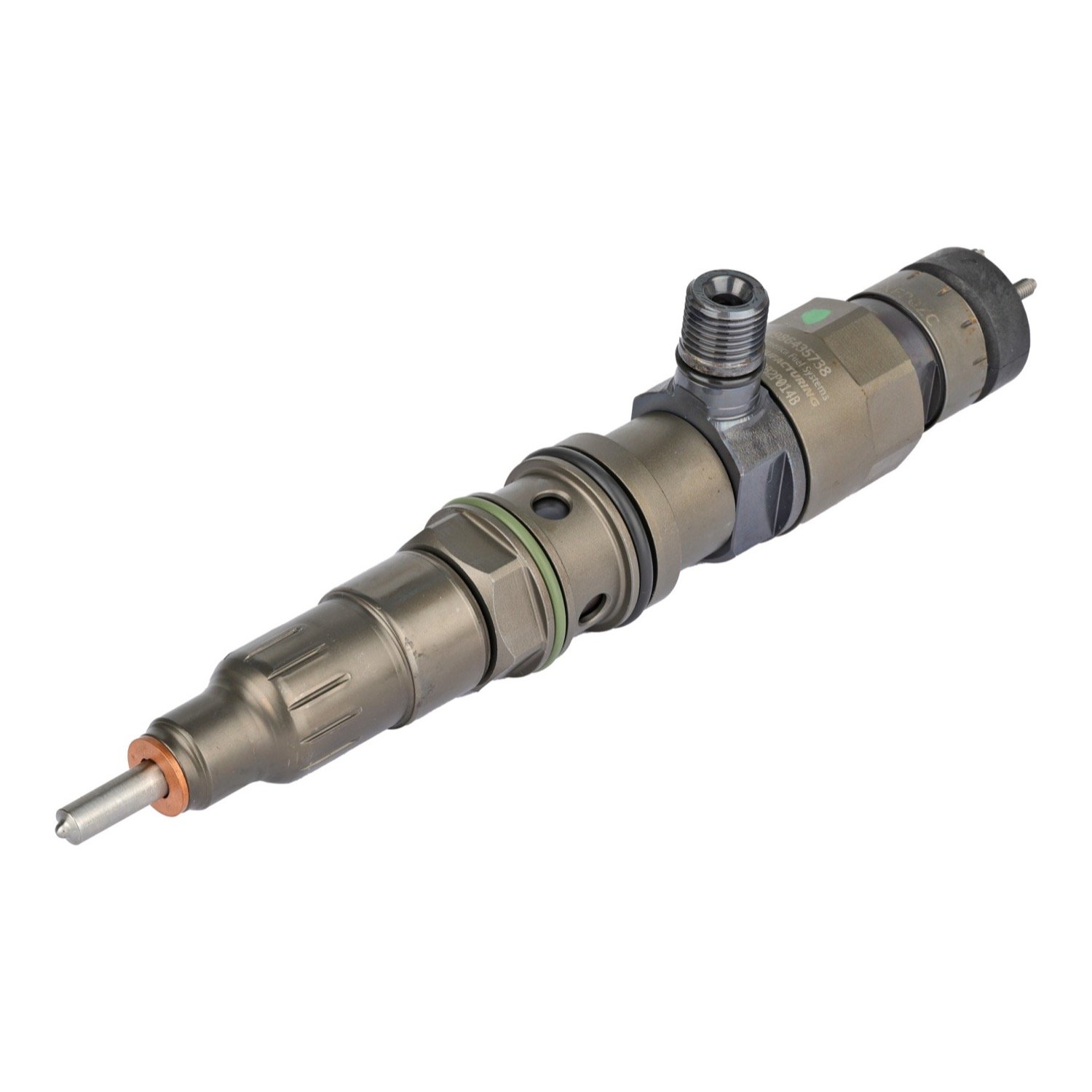 Bosch 0986435738 Common-Rail Fuel Injector for Detroit Diesel DD13 12.8L inline six