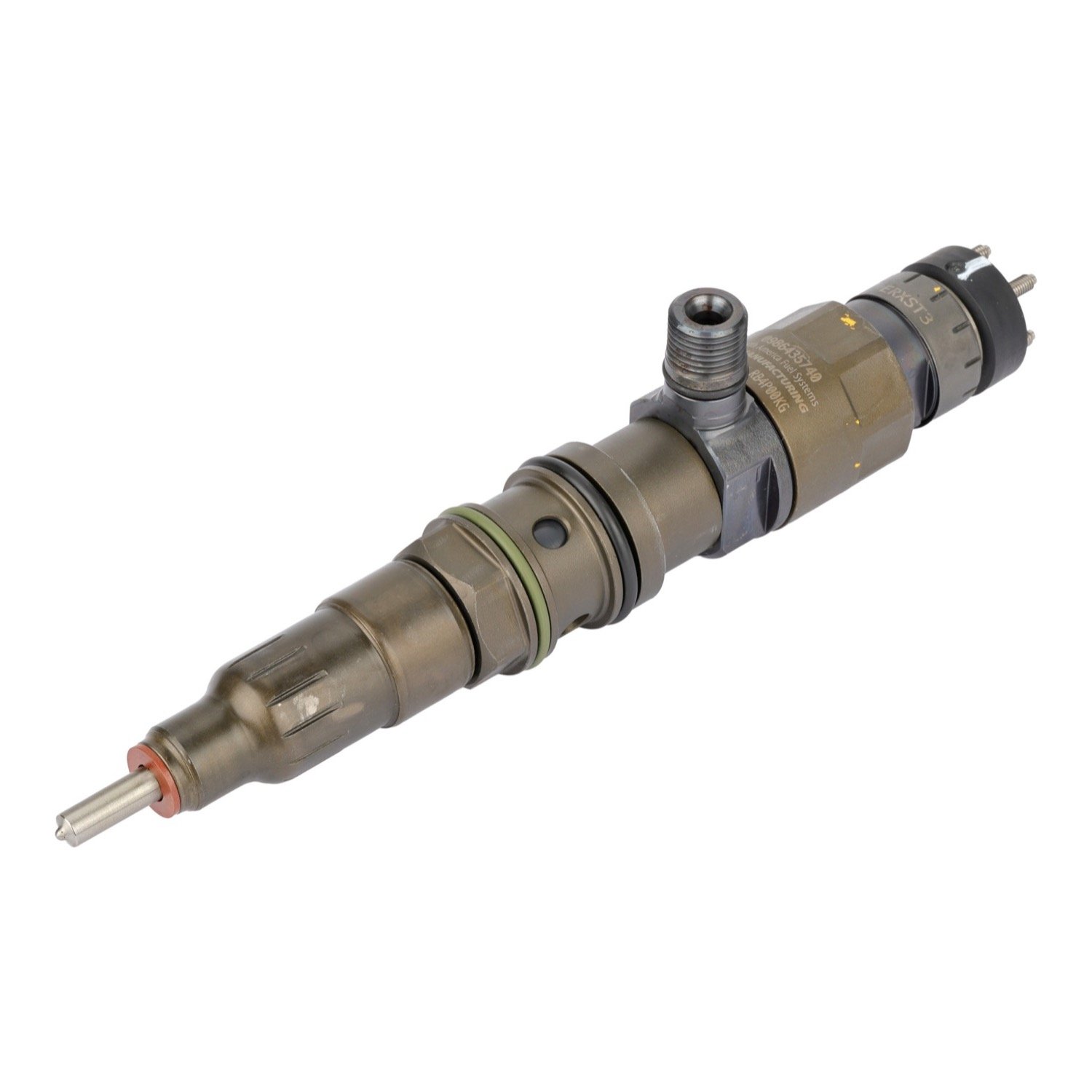 Bosch 0986435740 Common-Rail Fuel Injector for Detroit Diesel DD15 14.8L and DD16 15.6L built with injector A4720701187