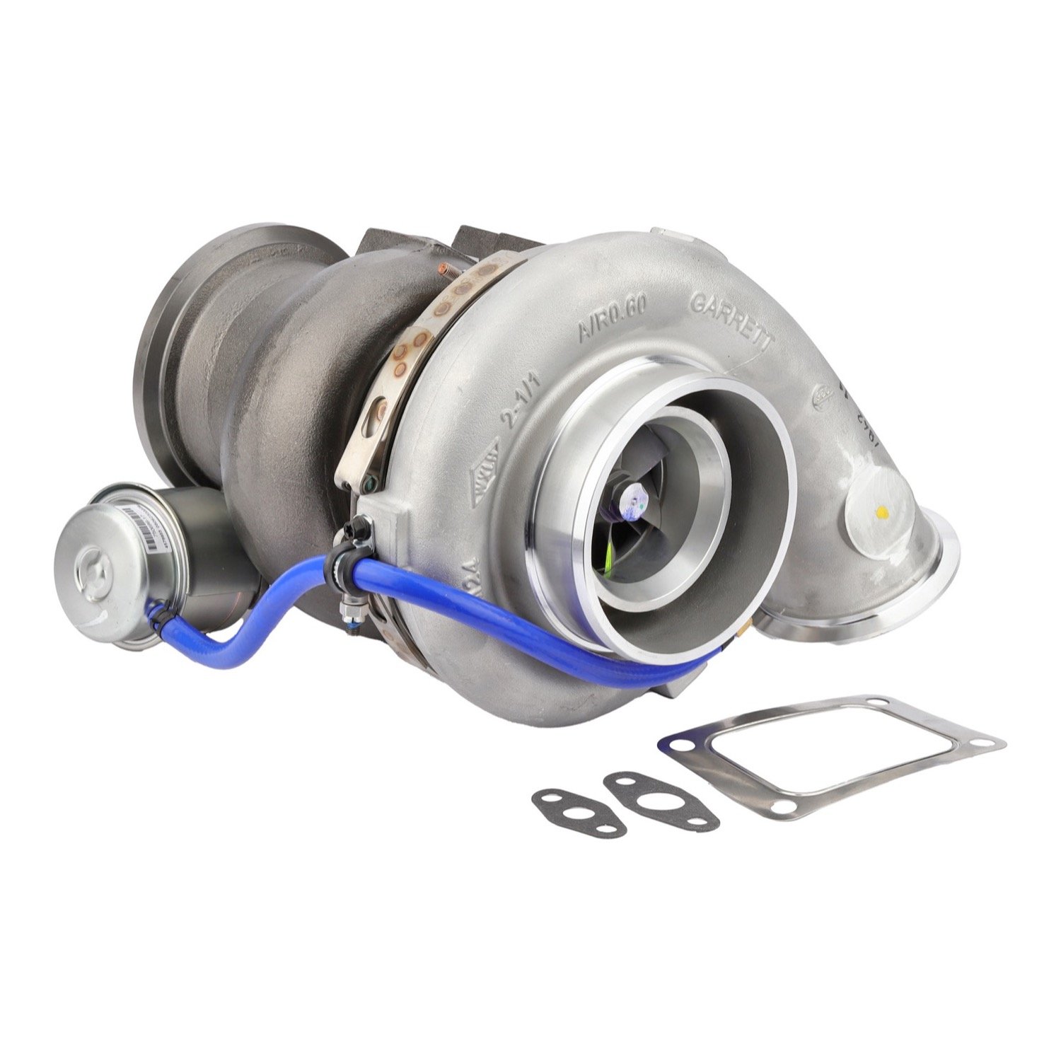 Garrett 714788-5007S GTA4294BNS Turbocharger for Detroit Diesel Series 60 12.7L truck engines whose turbo tag reads Garrett 7