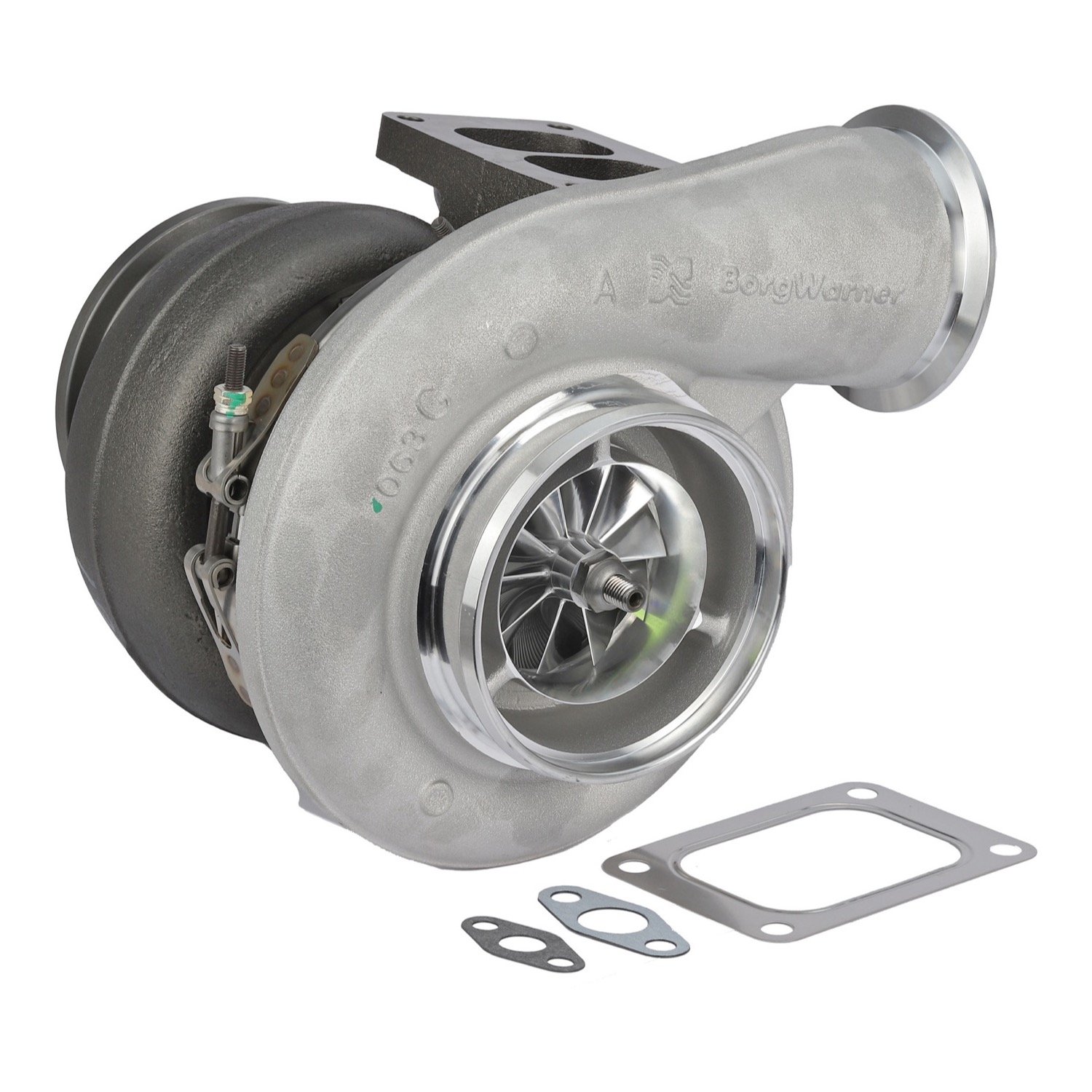 BorgWarner 14969880029 S400SX-E Turbocharger for Detroit Diesel Series 60 12.7L engines whose turbo is BorgWarner 171702
