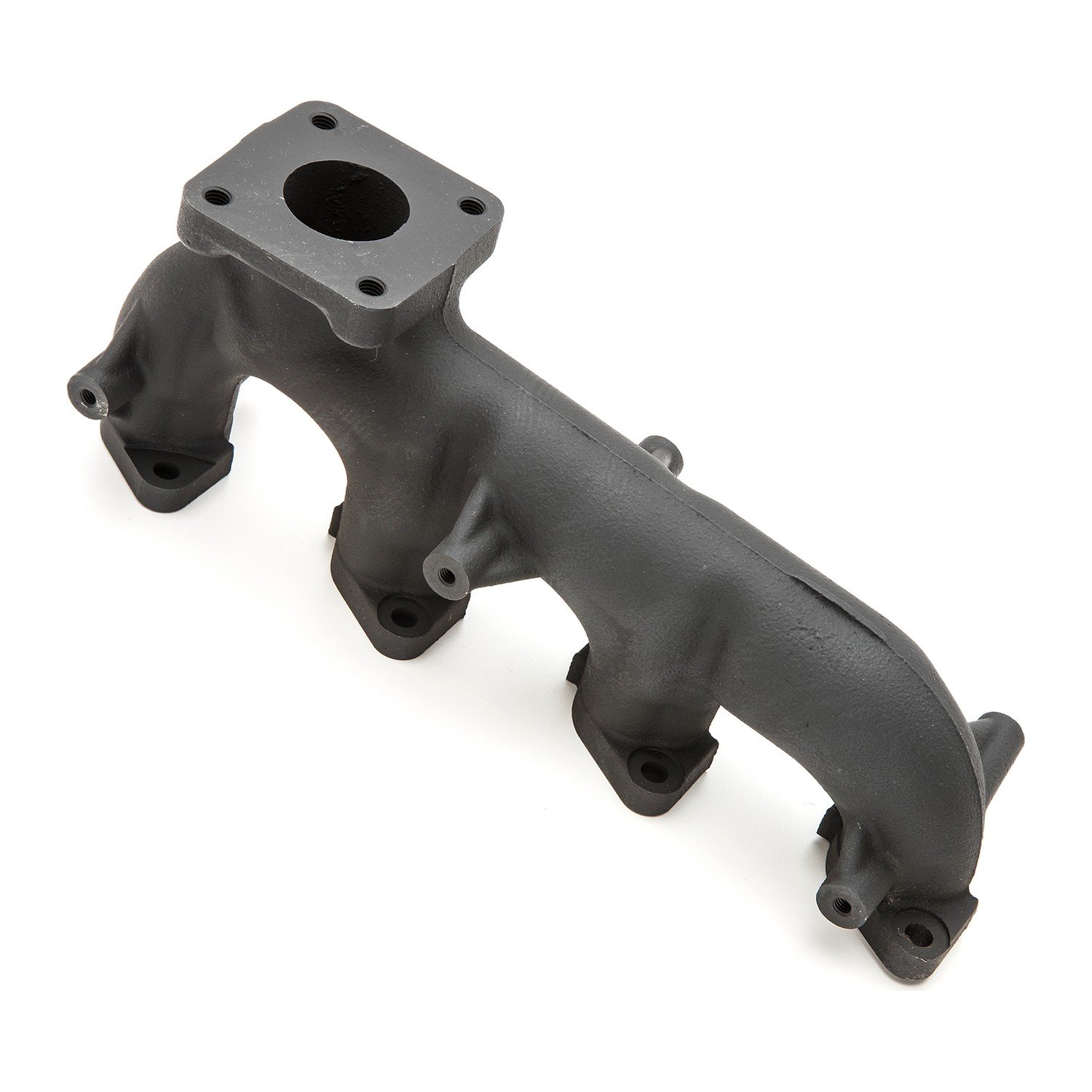 Genuine Kubota EG522-12313 exhaust manifold, outlet flange view