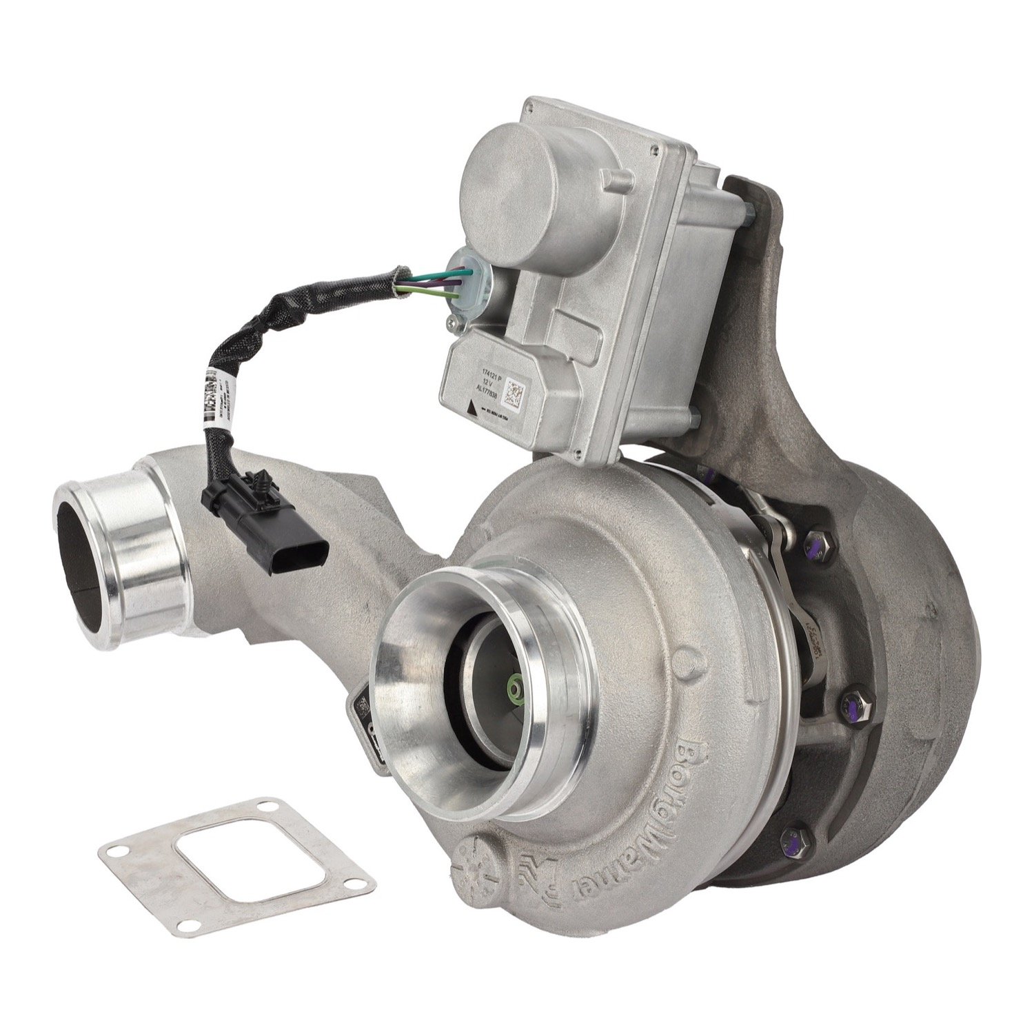 BorgWarner 479032 Turbocharger with Actuator for International / Navistar DT466 7.6L with the low mount S300V turbo