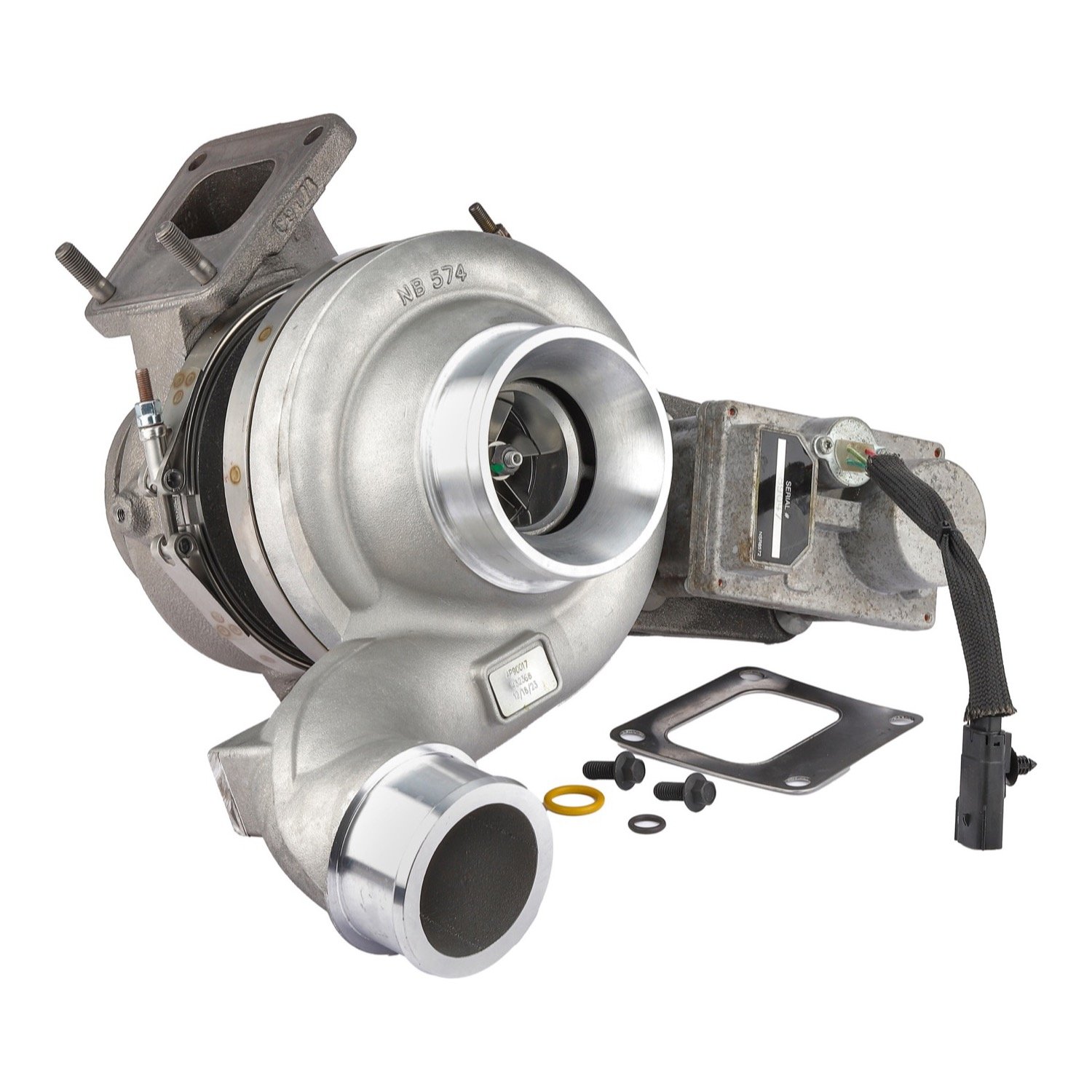 Alliant Power AP90917 Turbocharger with Actuator for International / Navistar MaxxForce DT and DT466 7.6L with the mid mount