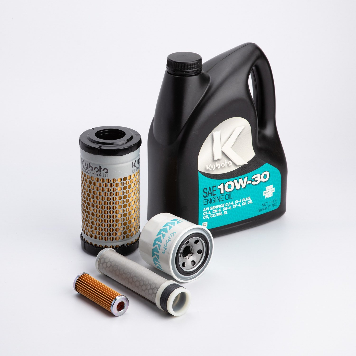 Genuine Kubota KEAGM-71100 generator maintenance kit for GL7000 and GL11000, kit contents