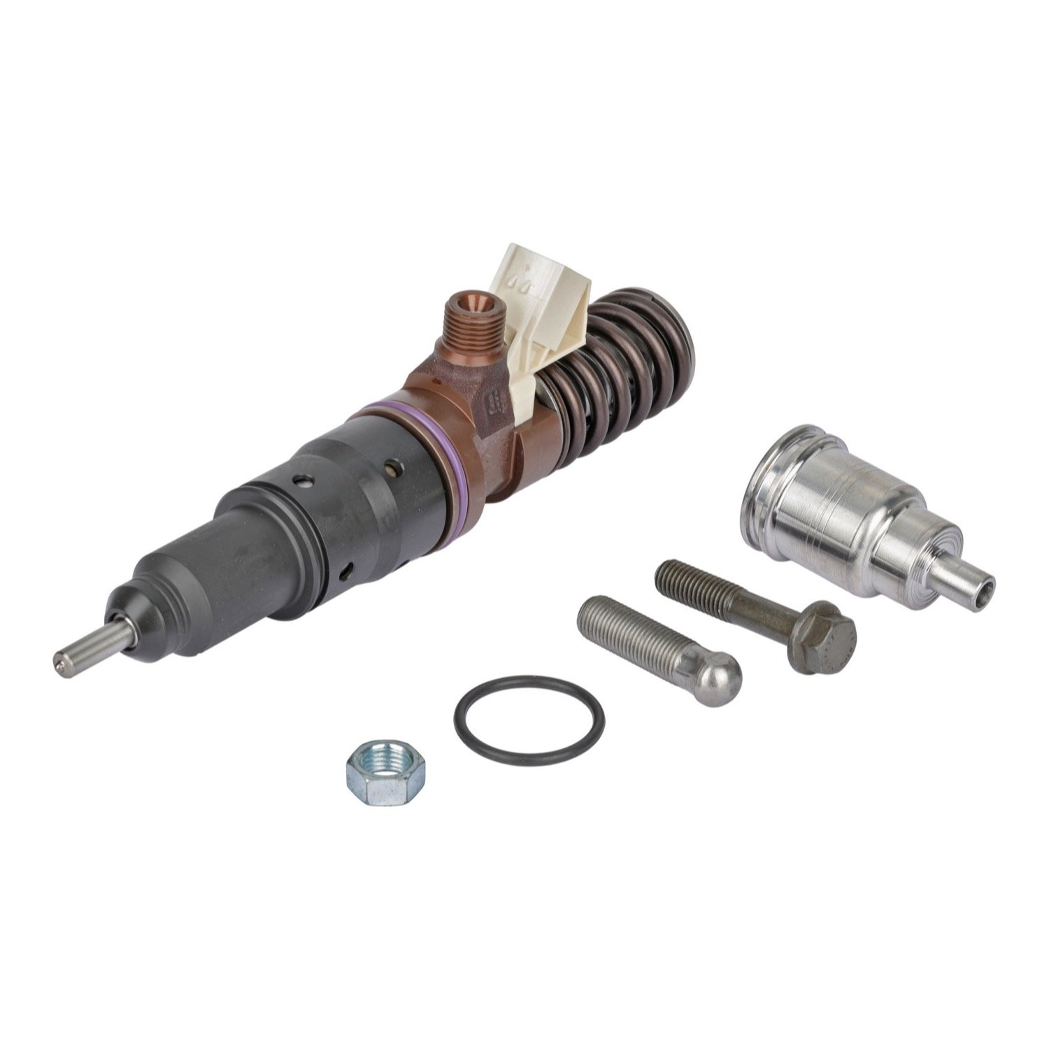Delphi EX631133 F2E Pumping Fuel Injector for Volvo D13 with the Delphi F2E fuel system