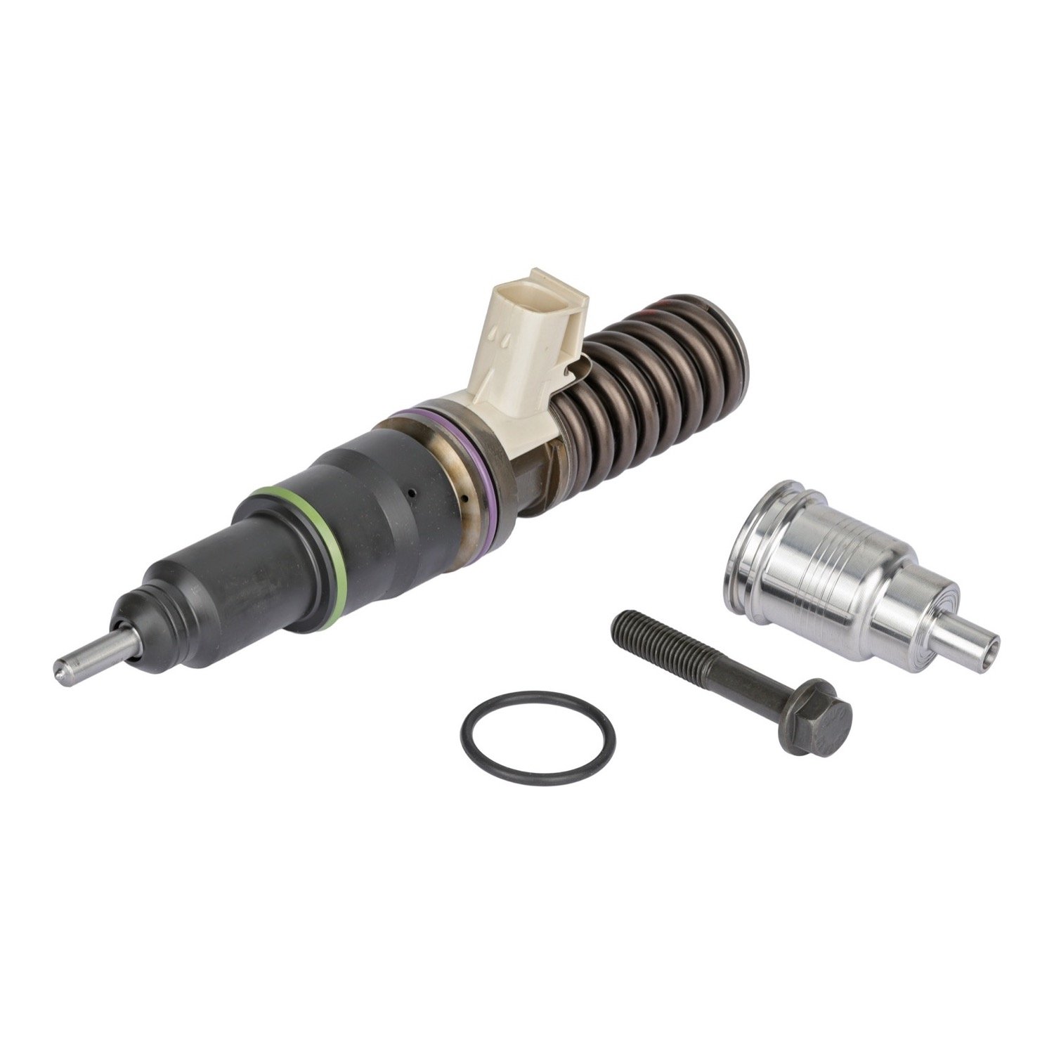 Delphi EX631087 Electronic Unit Injector (Delphi E3.5 Evolution) for Volvo D16 16L with the E3.5 Evolution unit injector